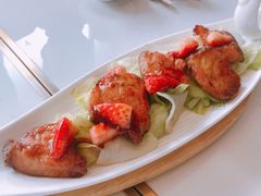 草莓酱烧银鳕鱼-五号茶居·新派粤菜·岭南五号酒店(沿江中路店)