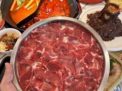 -热火朝天鲜切牛肉火锅(南强街巷店)