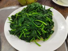 炒地瓜叶-力哥地道海南菜·联谊文昌鸡老店