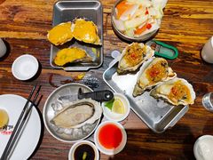 蒜茸烤生蚝（大）-蚝美人·生蚝海鲜烧烤(茶花园店)