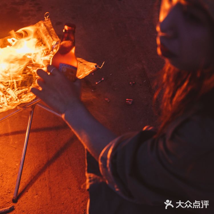 天山脚下野生露营地🏕️ins露营比想象还浪漫