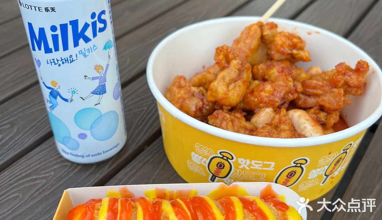 每次路过都要排队的热狗🌭️芝士控冲啊