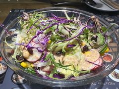 蔬菜沙拉-正苑26年海鲜烤肉•牛尾汤汤饭(东港店)