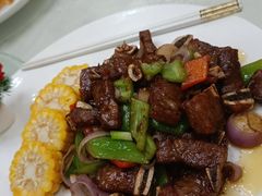 生炒牛仔骨-清真悦宾楼食府(海湖店)