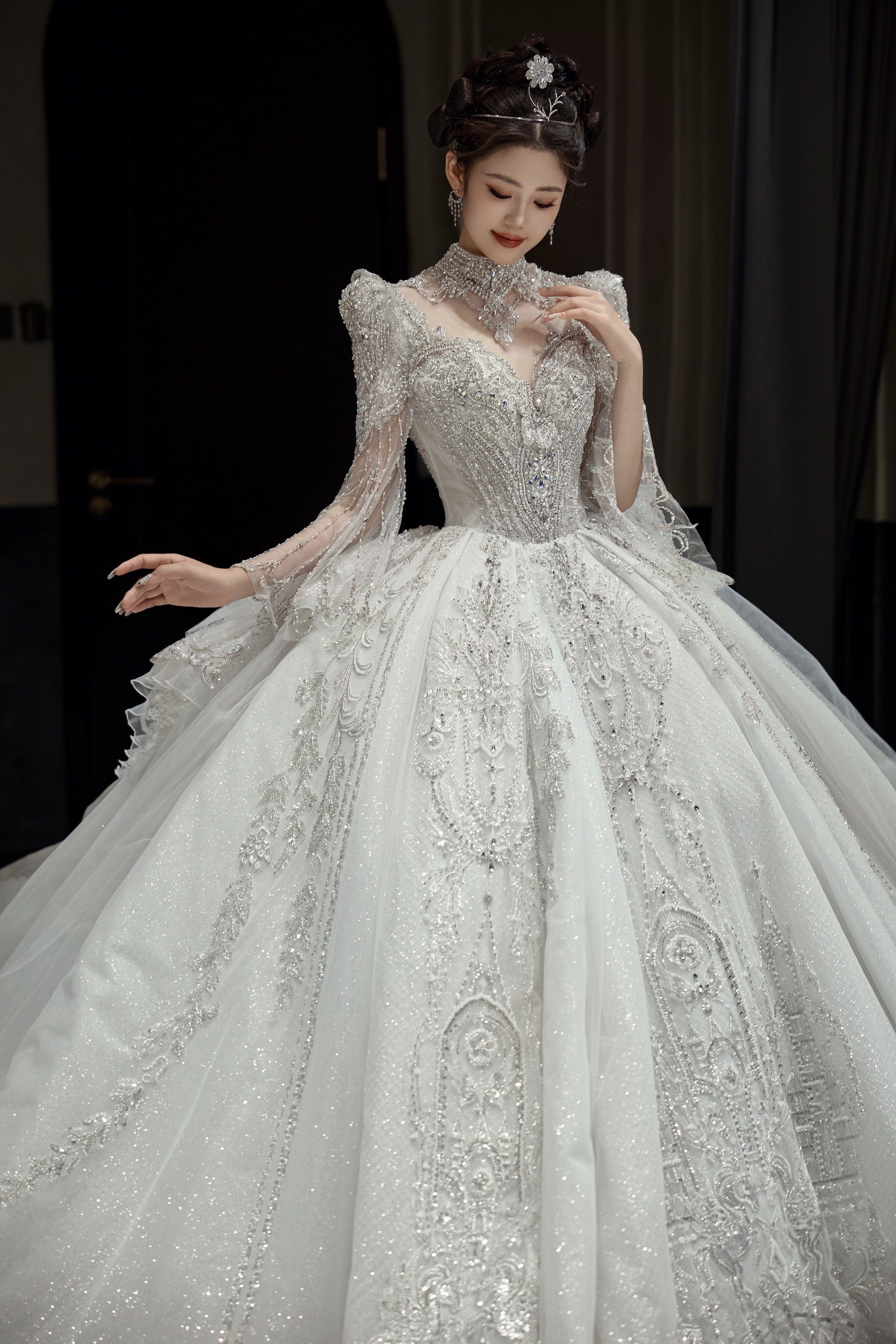 奢华白纱大公开,尊嘟很好看🧚🏻‍♀️青岛婚纱