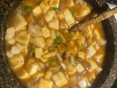 石锅鸡汤豆腐-绿茶餐厅(西单老佛爷店)