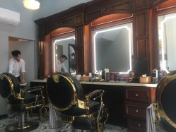 -595barbershop美式油头