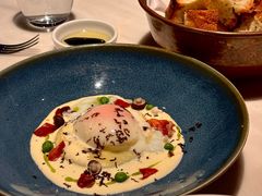 低温红心温泉蛋配伊比利亚火腿-大八江景意大利西餐厅LargeEight Italy Restaurant(1862时尚艺术中心店)