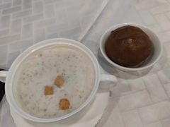 奶油鲜蘑菇汤-新侨三宝乐西餐厅(崇文门店)