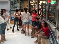 我的背影-正佳冰河湾真冰滑冰场