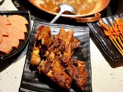 烤猪蹄-京韵胡同·酱香羊蝎子火锅涮肉(长寿路店)