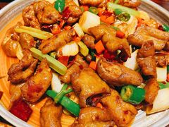农家回锅肥肠-懒人盐府人家·自贡大麻鱼(安贞店)