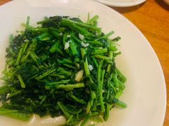 炒西洋菜-温州一家人美食(西木头市店)