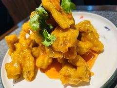 锅包肉-华盛园卷子王农家菜水库鱼