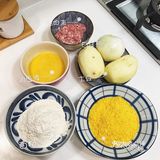 美滋滋香喷喷的日式土豆可乐饼来啦