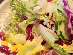 田园蔬菜沙拉配芝麻酱-肴约·花园式餐厅(湖里店)