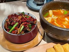 宫爆板筋-山石榴·贵州菜(丰盛里店)