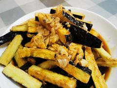 蛤蜊肉拌茄子-华春餐馆(鱼山路店)