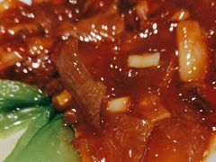 葱烧海参-天津乾毓德饭庄·清真传统炒菜·海鲜烧烤(咸阳路店)