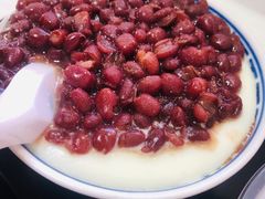 冻双皮奶+红豆-百花传统甜品店(原址店)