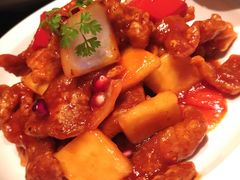 菠萝咕老肉-Hakkasan Restaurant Las Vegas