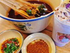 -拈签一笑黄牛肉辣卤串串