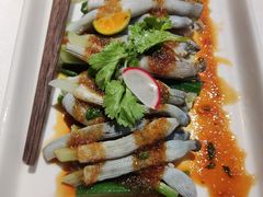 秋葵拌沙虫-黑明餐厅(白鹭洲店)