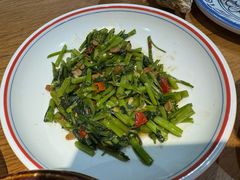 水豆豉炒空心菜-小放牛炒菜馆(衡百店)