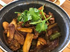 干锅牛蛙饭-霸道川面馆(张江店)