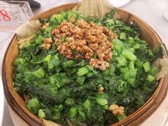 荷叶蒸肉沫鸭仔菜-鹭园酒家·四十年老字号