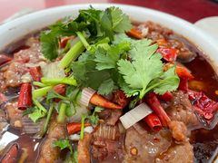水煮牛肉-北大地皖峰饭馆