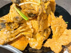 咸蛋黄焗蟹-一棠龙虾•王牌虾球(楚河汉街店)