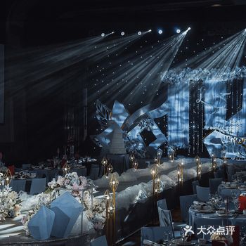 蓝色系列的婚礼 总是让人这么无法抗拒