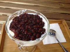 红豆双皮奶-小恶魔甜品