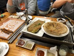 锡盟有机羊肉串-欢乐牧人蒙古炭烤羊腿(四平路店)