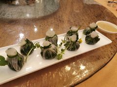 麻酱球菠菜-海尔洲际酒店天下一品中餐厅
