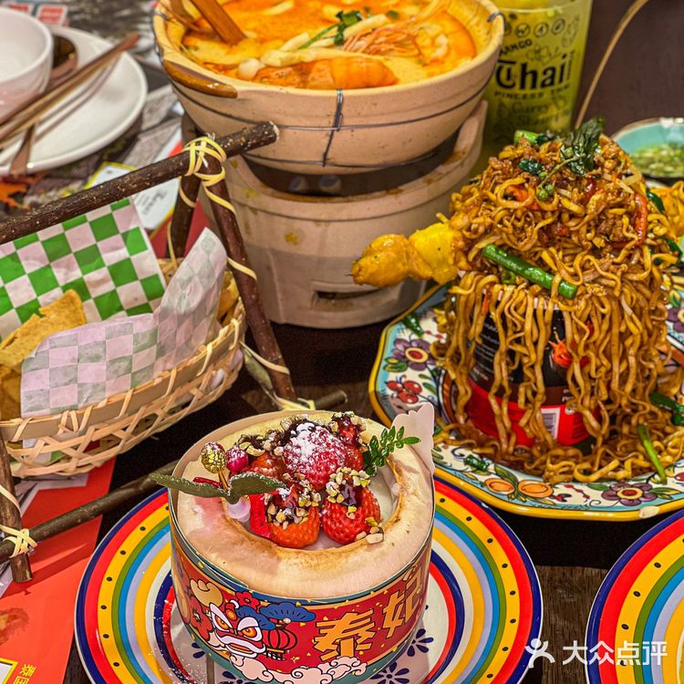 被泰国大使馆认证过的泰菜入驻金华世贸啦