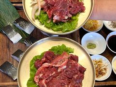 -围炉肉舍•炭烤活鳗•丹东海鲜烤肉(步行街店)