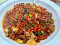 碎红椒炒肉-笨罗卜浏阳菜馆(太平街店)