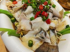 鲜椒龙利鱼-大眼锅贴水饺(河东店)