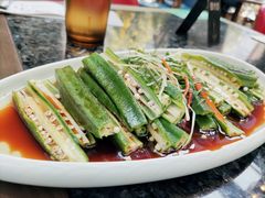 白灼秋葵-小城故事·地道宁波味(月湖盛园店)