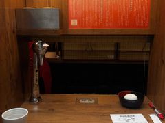 餐具摆设-一兰拉面(新宿中央东口店)