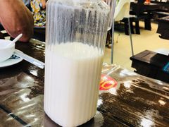 鲜榨杏仁露-乔家满族八大碗(流水沟店)