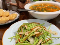 茼蒿炒香干-孙府大院(步行街店)