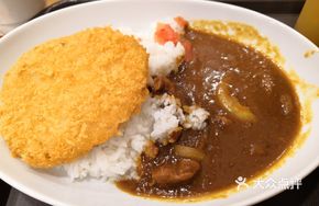 Cheese Fried Pork Cutlet Curry
