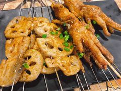 卤鸡爪-老味烧烤(园林路店)