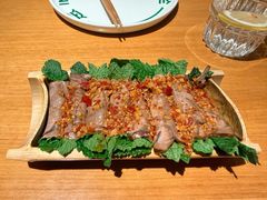 薄荷牛肉卷-一坐一忘云南菜(北京skp店)