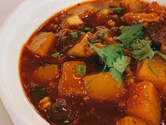 石锅米凉粉烧牛筋腩-港久茶餐厅(鹭洲里店)
