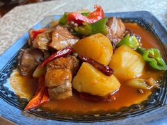 特色的大盘鸡-维吾尔餐厅(宜山路店)