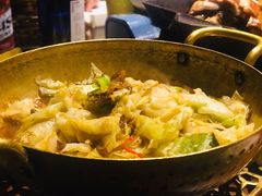 干锅手撕包菜-楼兰新疆主题餐厅(苏州中心店)